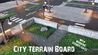 HOW TO MAKE: URBAN CITY BOARD - Marvel crisis/Walking Dead/ Batman/ MODERN Terrain tutorial screenshot 5