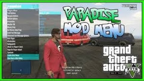 [PS3 1.27] GTA 5 SPRX PARADISE MOD MENU+GIVE PLAYER MOD MENU+DOWNLOAD