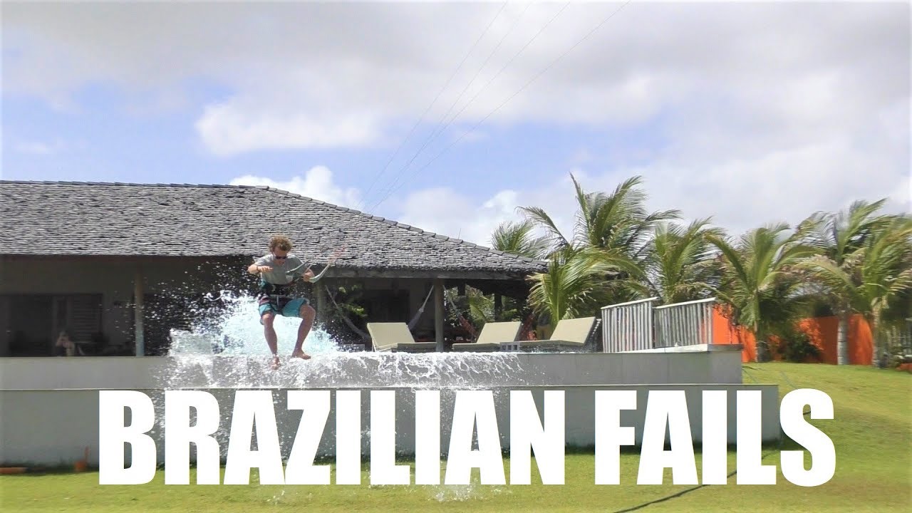 Brazilian Fails 2018 - One Launch Kiteboarding - YouTube