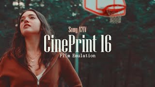(CinePrint16) Sony A7IV Film Emulation