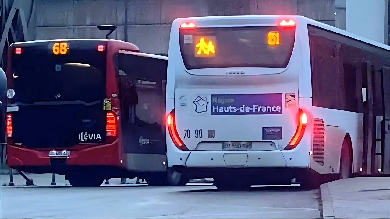 (MÉTRO/BUS) Ligne 1 Panne + Passages + Trajet Rame HP 108 + Trajet BUS Ligne C9, L6, 32 Et 66