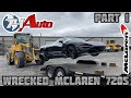 Rebuilding a Wrecked 2018 Mclaren 720s