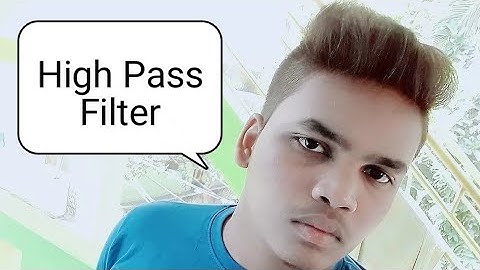 High Pass Filter (NETWORK THEORY)