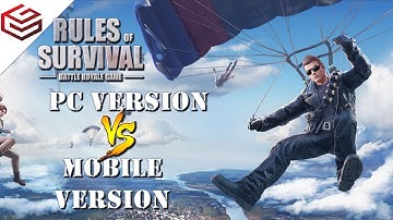 Rules of Survival - PC Version vs Mobile Version (Full Comparison)