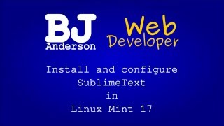 How to install and configure SublimeText in Linux Mint 17