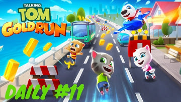Talking Tom Gold Run Gameplay Aflevering 11 -(Android, ios)- Full HD-BEGHUSIK