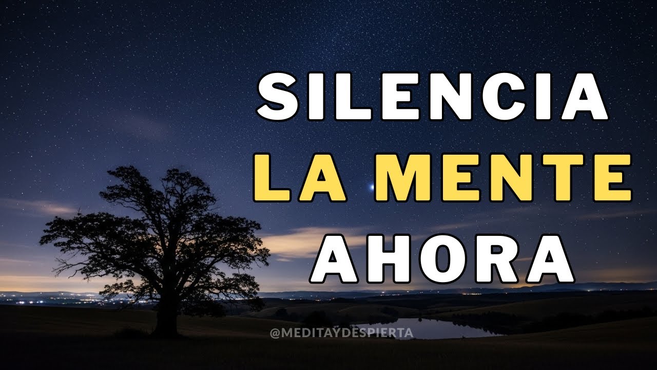SILENCIA LA MENTE Y DUÉRMETE EN MINUTOS | Meditación guiada para dormir ...
