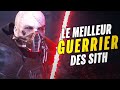 Il est le seul sith a avoir compris le ct obscur  dark malgus