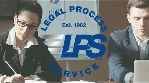 Service of Process - Legal Process Service