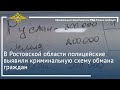 Ирина Волк: В Ростовской области полицейские выявили криминальную схему обмана граждан