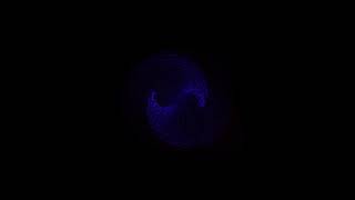 Spirals- Oscilloscope Music (purple-blue)