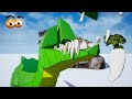 CUBE BUILDER for KIDS (HD) - Build Albertosaurus Dinosaur for Children - AApV