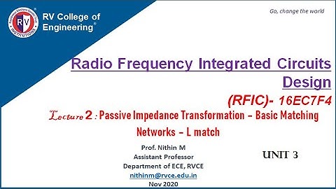 RFIC Unit 3 Lecture 2