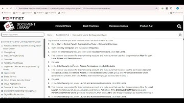 FortiSIEM:Windows Server Guide: Step 2: Enable DCOM Permissions for the New User