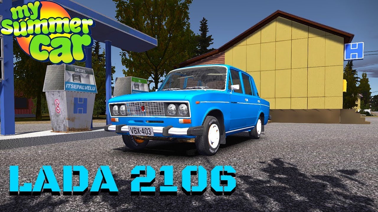 My Summer Car Brasil: [Mod] Carro VAZ 2108 (Lada Samara) - UPDATE