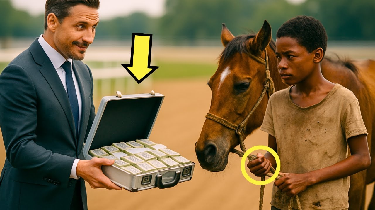 50 MILLONES SI ME GANAS… DIJO EL BILLONARIO AL NIÑO POBRE, PERO LO QUE PASÓ DESPUÉS…