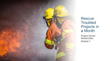 Rescue Troubled Projects in a Month