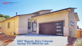 SOLD 5637 Majestic Dr Colorado Springs Co 80919  For Sale