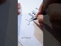 easy Arabic calligraphy hack for beginners using calligraphy pen with me 🥰✨arts#shorts#arabic#