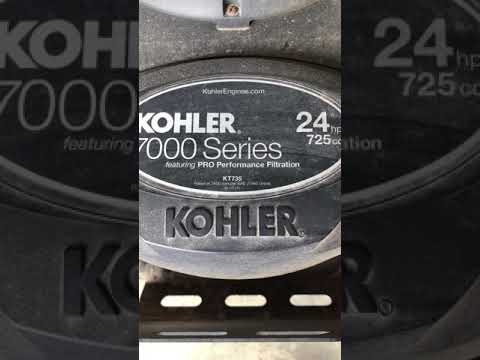 Video: Anong filter ng langis ang ginagawa ng isang Kohler 7000 Series?
