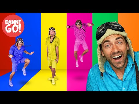 The Color Dance Game! Would You Rather Brain Break | Danny Go! Songs For Kids