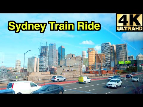 [4K] SYDNEY TRAIN RIDE 🚆 | From Chatswood To Wynyard | Sydney Australia