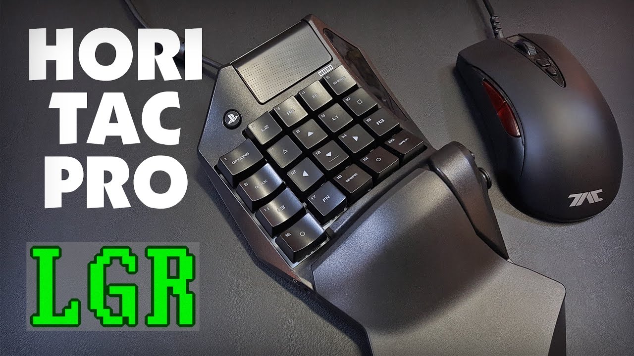 vægt egyptisk Vilje LGR - Hori TAC Pro - PS4 Keyboard & Mouse Review - YouTube