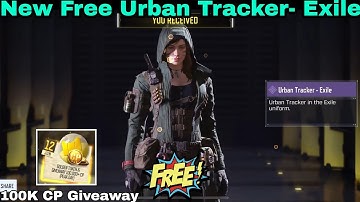 *Free* Urban Tracker Character | Save Urban Tracker Event all Rewards COD Mobile (Garena)