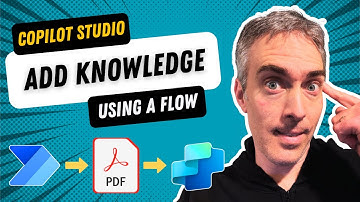 Add Knowledge To Copilot Studio Using A Flow