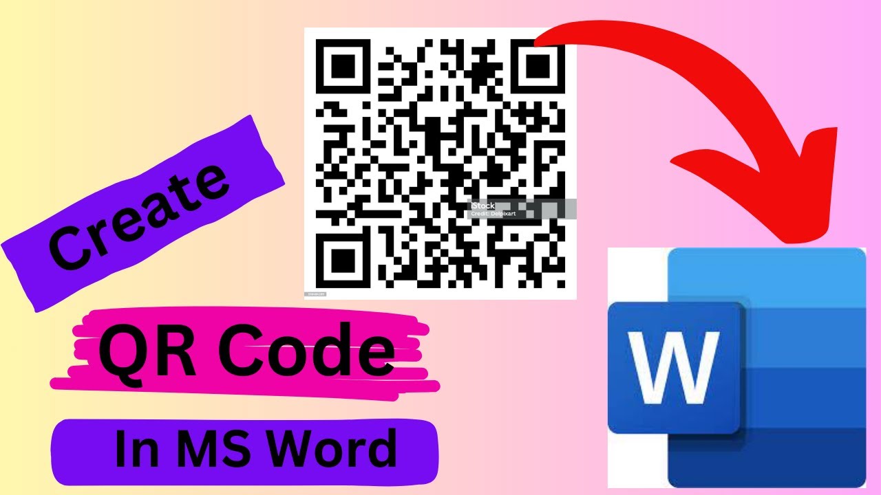 How To Create QR Code In Microsoft Word office word howto how 