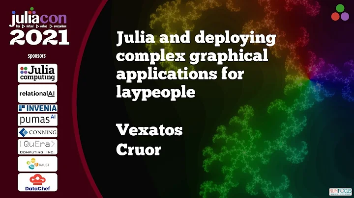 Julia and deploying complex graphical applications for laypeople | Vexatos, Cruor | JuliaCon2201