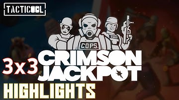 TACTICOOL 25 CRIMSON JACKPOT 3x3 🎮#tacticoolgame #gameplay 