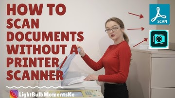 HOW I SCAN DOCUMENTS WITHOUT A PRINTER or Scanner in 3 Seconds, with my Phone.