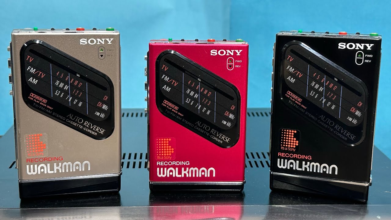 Sony Walkman Cassette Player WM-F2031 AM/FM Radio