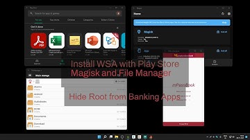 Install WSA with Play Store and Magisk to Hide Root, WSA File Manager