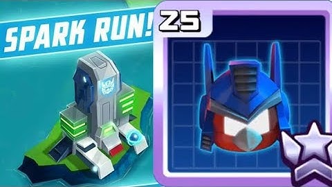 Angry Birds Transformers God Mode Spark Run Optimus Prime