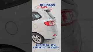 Santa Fé 3.5 - 7 Lugares - 2012 - Blindado