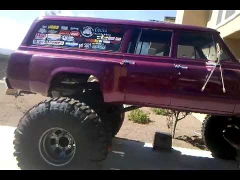 Lifted 68 Suburban Dually Monster Truck 540 BBC Dually 54" Bogger's!!!