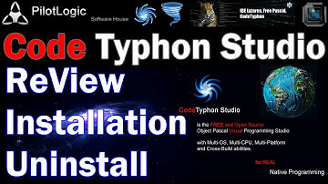 Code Typhon Studio / ReView / Benefits / Install, Uninstall / Object Pascal IDE / 2022 /  Lazarus /