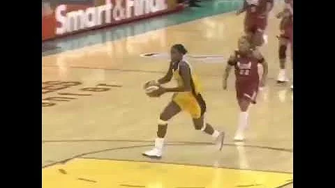 Lisa Leslie first dunk in WNBA history