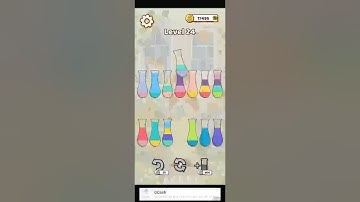 How to complete Drink sort master expert mode Level 24