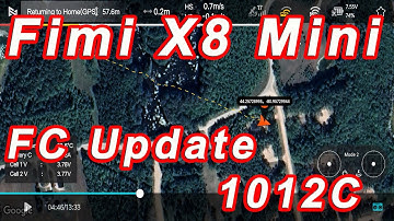Fimi X8 Mini - Update1012C - The fix is in - almost.