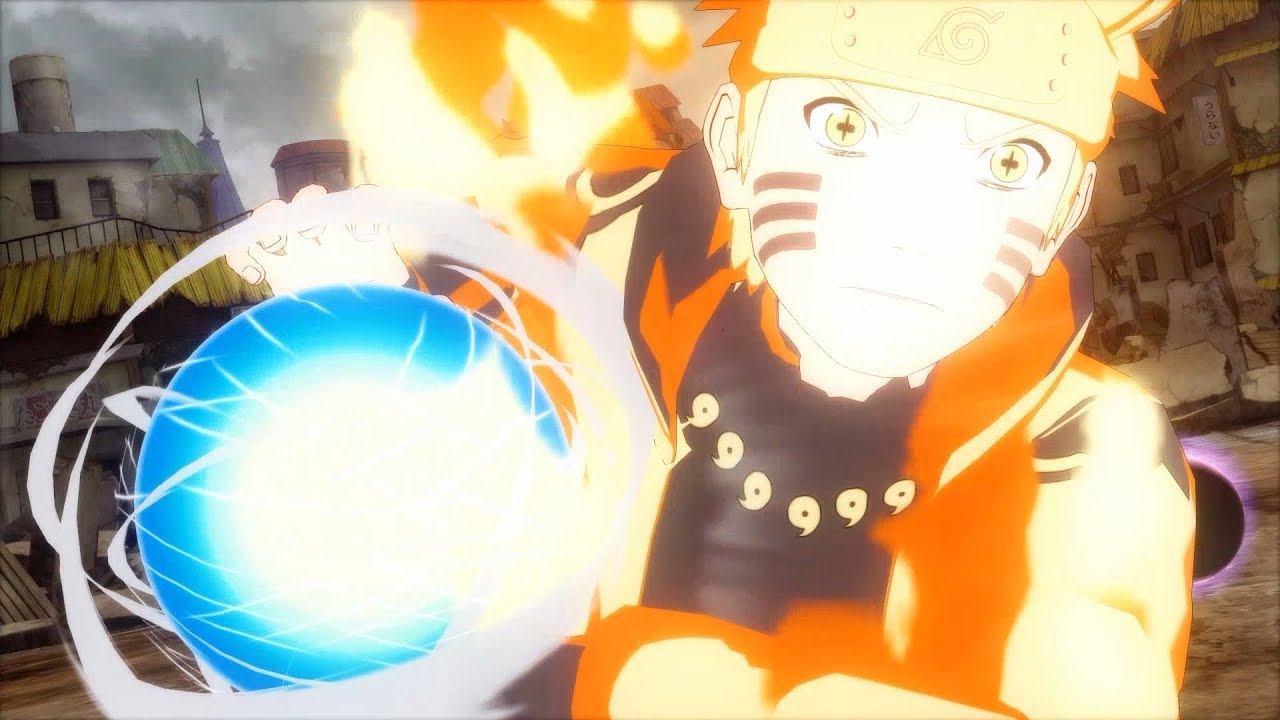 超忍術 波動螺旋丸 はどうけん らせんがん Hadouken Rasengan Youtube