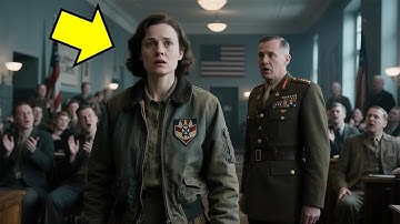 Her worn-out coat was laughed at… Until a General saw the patch and suddenly fell silent