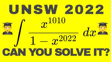 UNSW Integration Bee 2022 #K1-3