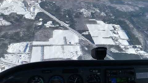 Example of a Spin in a Cessna 172s - Flight Training Canada