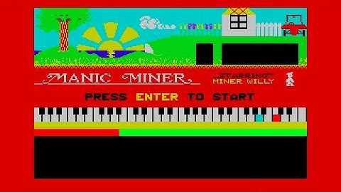 Manic Miner 01 Central Cavern