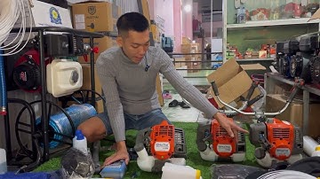 Máy cắt cỏ công xuất lớn husthai 553.  543 top phân khúc 