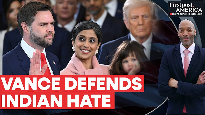 Vance Defends DOGE Employee Who Posted To "Normalize Indian Hate" | Firstpost America | N18G