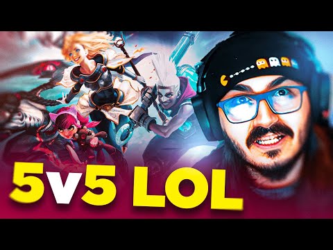 EKİPLE LEAGUE OF LEGENDS 5V5 ATTIK! | Kendine Müzisyen